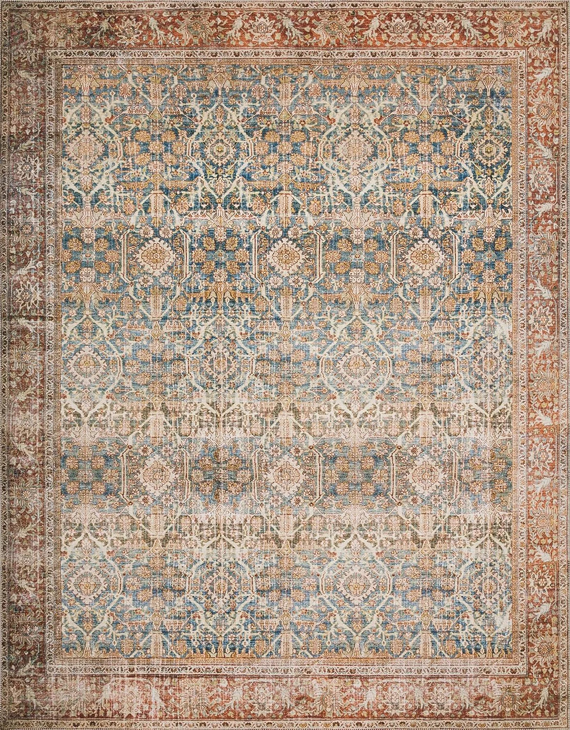 tappeto persiano vintage 40x60cm