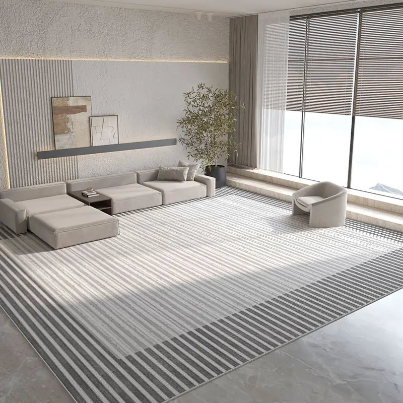 Tappeto Salotto Moderno Grigio - 80x120cm