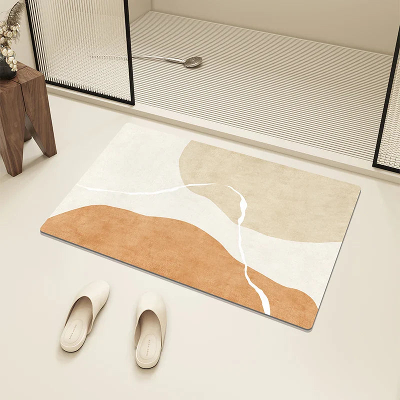 diatomite tappeto bagno 45x75cm