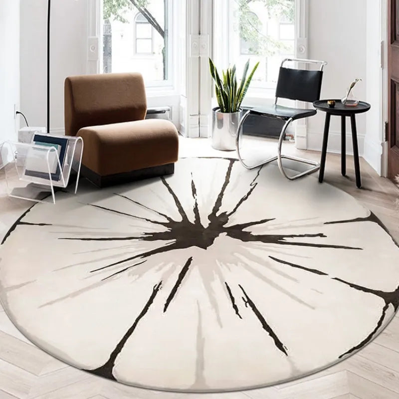Home Thicken Non slip Mat Modern Minimalist Carpets for Living Room Fluffy Soft Bedroom Decor Stripe Carpet Large Area