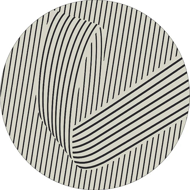 Home Thicken Non slip Mat Modern Minimalist Carpets for Living Room Fluffy Soft Bedroom Decor Stripe Carpet Large Area