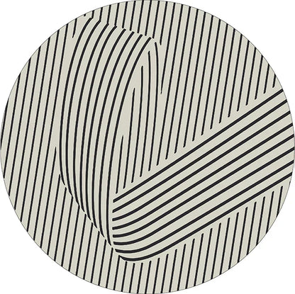 Home Thicken Non slip Mat Modern Minimalist Carpets for Living Room Fluffy Soft Bedroom Decor Stripe Carpet Large Area