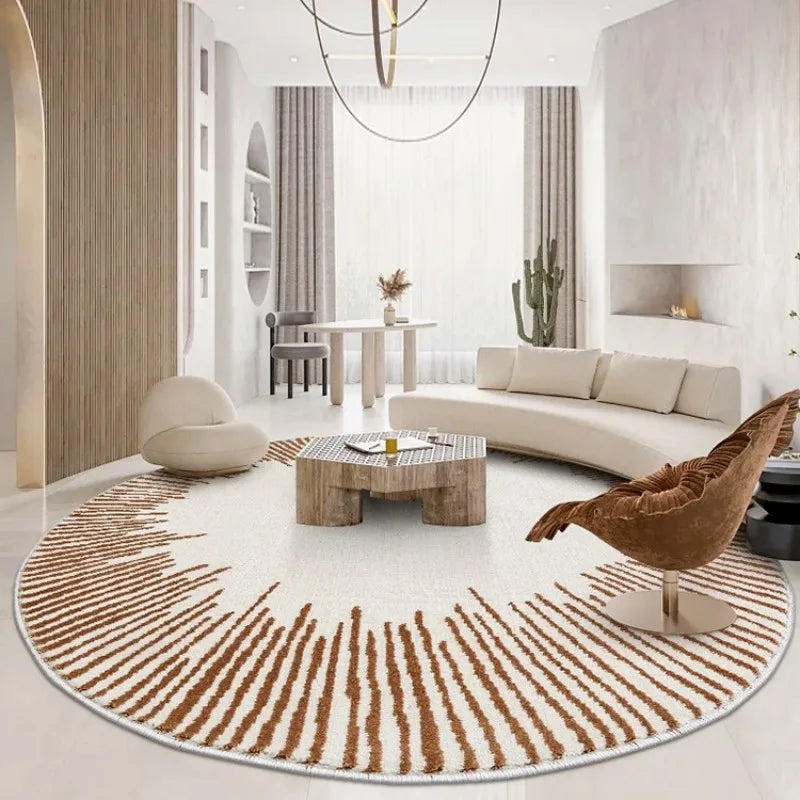 Home Thicken Non slip Mat Modern Minimalist Carpets for Living Room Fluffy Soft Bedroom Decor Stripe Carpet Large Area