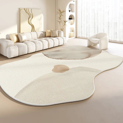 Irregular Shapes Living Room Decoration Plush Carpet Japanese Style Rugs for Bedroom Thick Anti slip Floor Mat Home