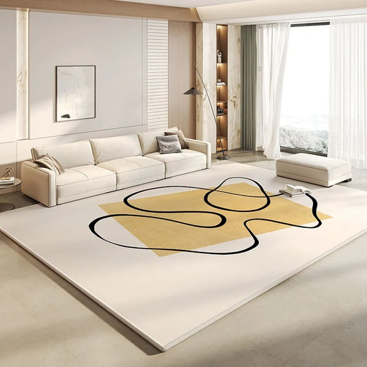 Large Area Carpet for Living Room Bedroom Rug Modern Minimalism Soft Short Plush Floor Mats 거실카페트 Alfombra Para Salón