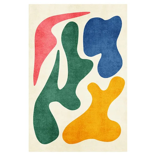 Modern Style Bedroom Decor Plush Carpet Large Area Carpets for Living Room Home Abstract Floor Mat Fluffy Soft