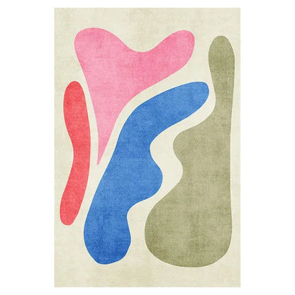 Modern Style Bedroom Decor Plush Carpet Large Area Carpets for Living Room Home Abstract Floor Mat Fluffy Soft