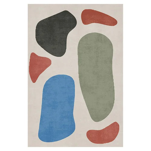 Modern Style Bedroom Decor Plush Carpet Large Area Carpets for Living Room Home Abstract Floor Mat Fluffy Soft