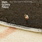 Retro Plaid Living Room Decoration Rug Cloakroom Large Area Carpet Nordic Style Rugs for Bedroom Home Fluffy Soft Plush