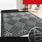 Rubber Outdoor Mat Easy To Clean Dirt Resistant Doormat Shoe Scraper for Inside Outdoor Doormat Household Commercial