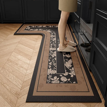 tappeto angolare per cucina 60x120x40cm