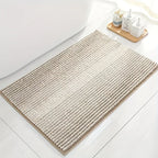 tappeto bagno beige