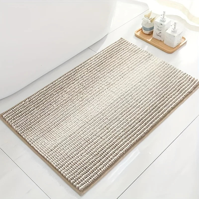 tappeto bagno beige