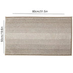 tappeto bagno beige
