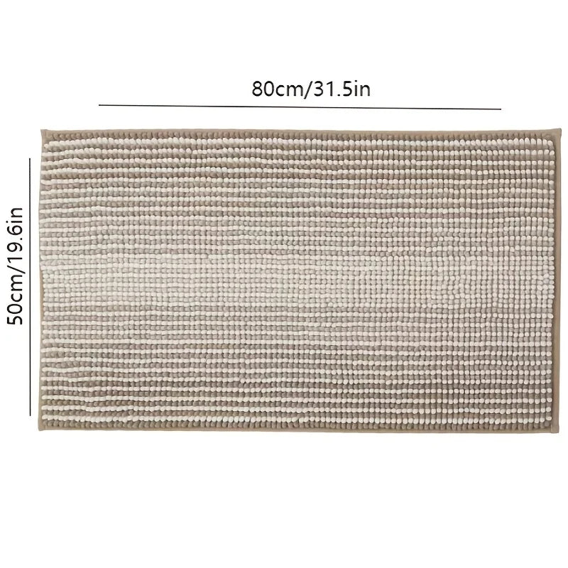 tappeto bagno beige