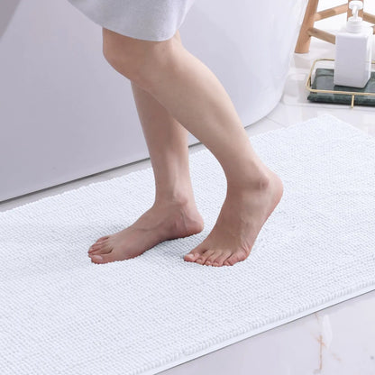 tappeto bagno bianco