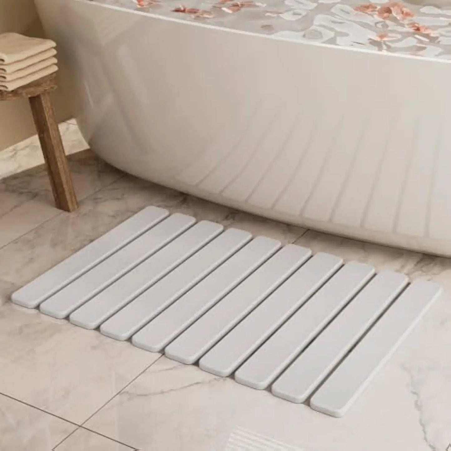 tappeto bagno in diatomite