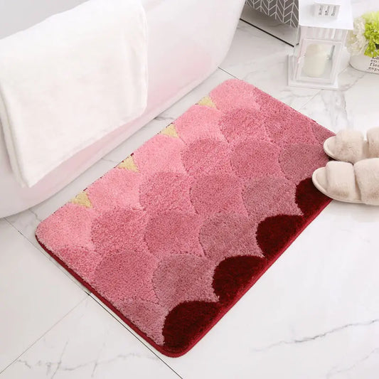 tappeto bagno rosa 40x60cm