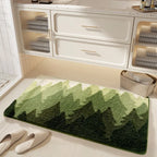 tappeto bagno verde 50x80cm