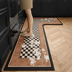 tappeto cucina vinile 60x120x40cm