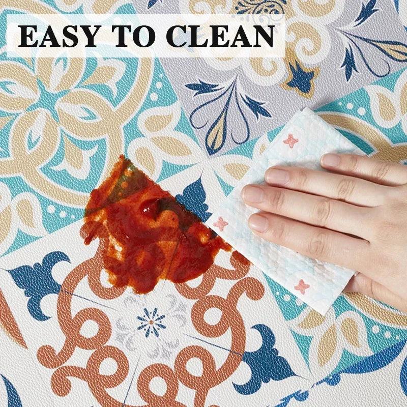 tappeto da cucina angolare