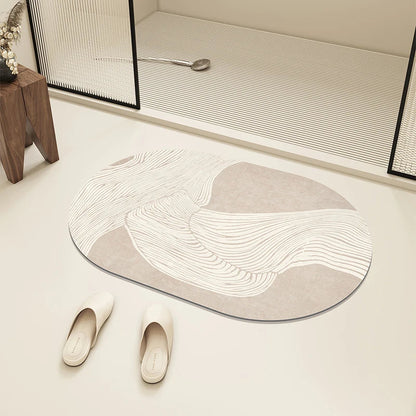 tappeto in diatomite 45x75cm