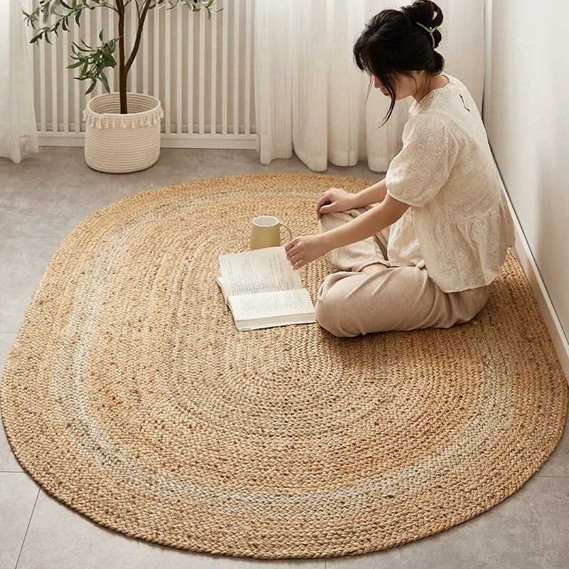 tappeto in juta 90x150cm