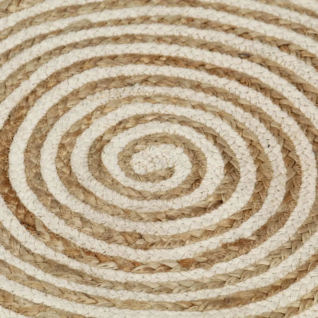 tappeto juta rotondo