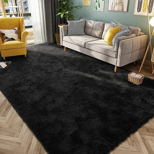 tappeto moderno shaggy 40x60cm