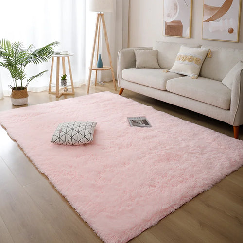 tappeto shaggy rosa 40x60cm