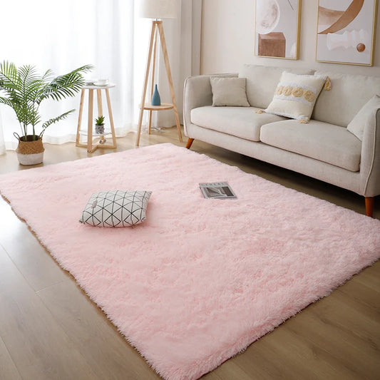 tappeto shaggy rosa 40x60cm