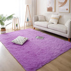 tappeto shaggy viola 40x60cm