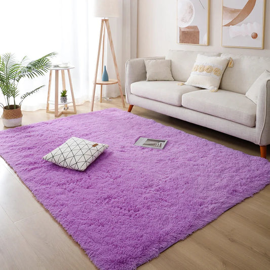 tappeto shaggy viola 40x60cm